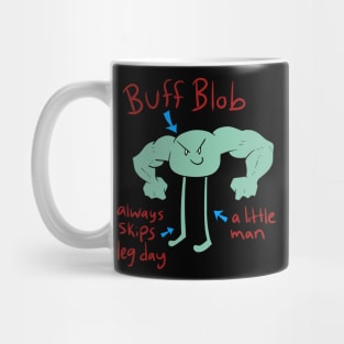 Silly Buff Blob Man Mug